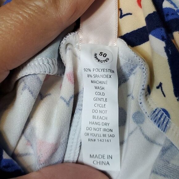 LULAROE Kids Christmas/Holiday Leggings - S/M - Picture 5 of 6